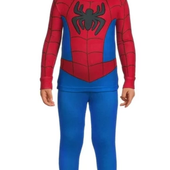 Other - Marvel Spiderman Toddler Boys Pajamas 3T Long Sleeve Red 2 Piece Set